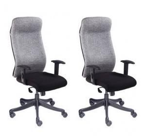 Combo 004 Black And Grey Office Chair